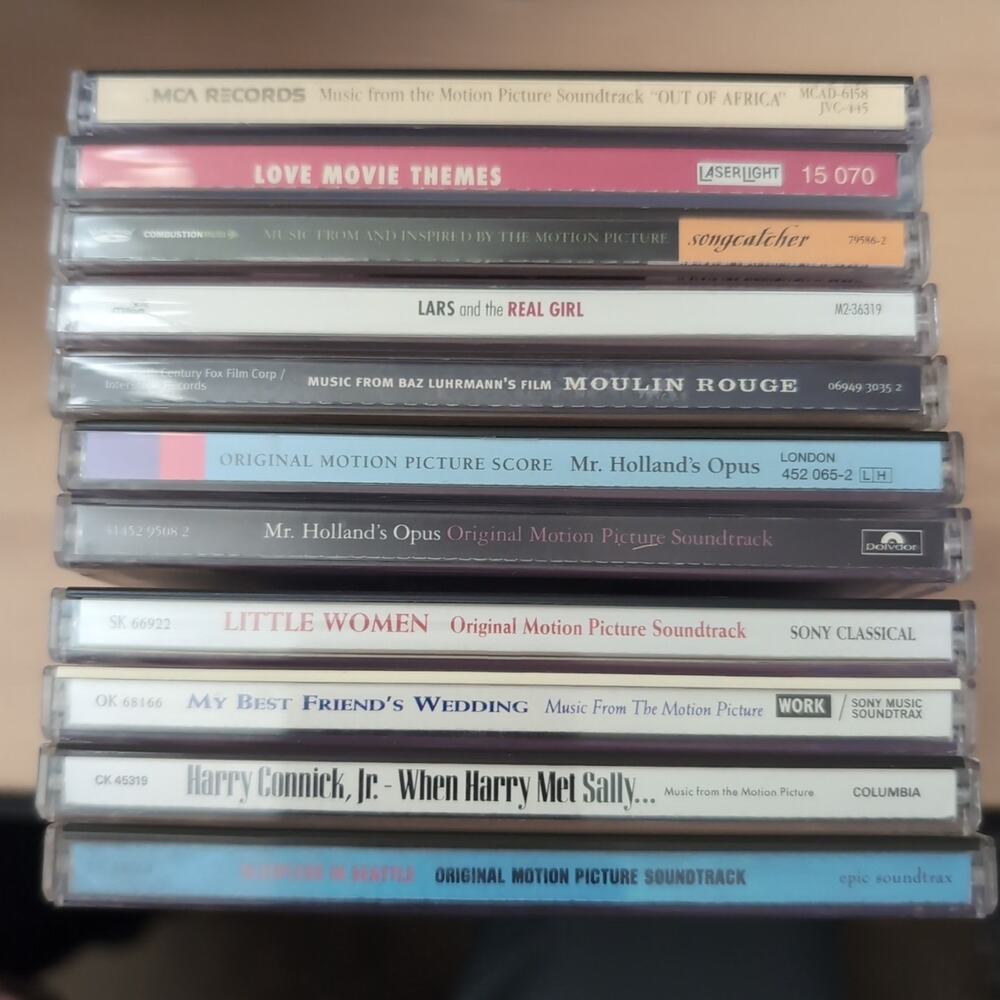 Lot CD Movie Soundtrack Motion Picture Moulin Rouge, Wedding, Harry, Seattle (1)